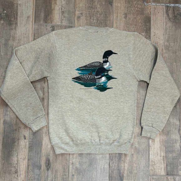 Russell Athletic Other - Vintage 1984 Russell Made in USA  Burger wildlife art print sweatshirt